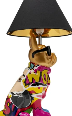 KARE Tischleuchte Graffiti Dog 56cm