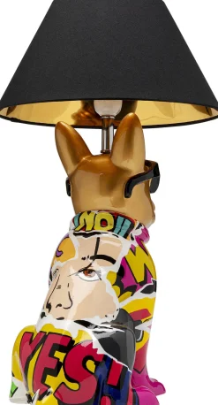 KARE Tischleuchte Graffiti Dog 56cm