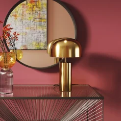 KARE Tischleuchte Loungy Gold 38cm