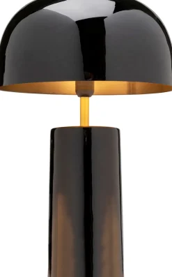 KARE Tischleuchte Loungy Schwarz 38cm