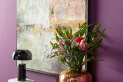 KARE Tischleuchte Loungy Schwarz 38cm