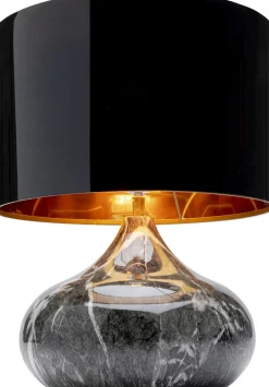 KARE Tischleuchte Mamo Deluxe Grau 38cm