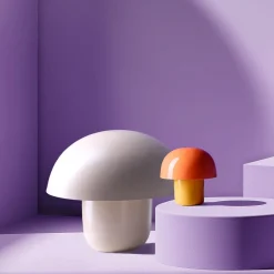 KARE Tischleuchte Mushroom Beige 44cm