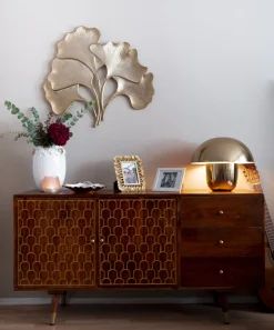 KARE Tischleuchte Mushroom Brass