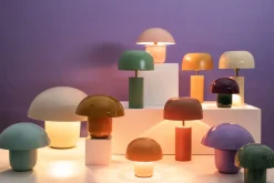 KARE Tischleuchte Mushroom Duo Midnight 20cm