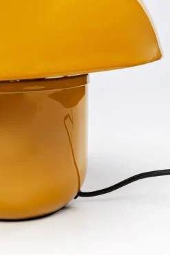 KARE Tischleuchte Mushroom Gelb 27cm