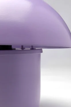 KARE Tischleuchte Mushroom Lila 27cm