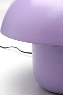 KARE Tischleuchte Mushroom Lila 27cm
