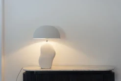 KARE Tischleuchte Nube Weiß 48cm