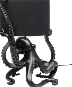 KARE Tischleuchte Octopus Schwarz 47cm