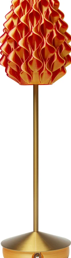 KARE Tischleuchte Swirl Gold Sunrise