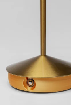 KARE Tischleuchte Swirl Gold Sunrise