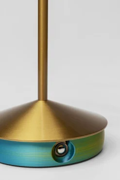 KARE Tischleuchte Swirl Gold Sunset