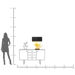 KARE Tischleuchte Tropical Flower