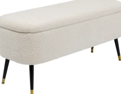 KARE Truhenbank Rico Weiß