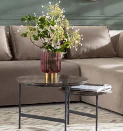 KARE Vase Barfly Berry 24cm