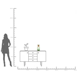 KARE Vase Barfly Green 30cm