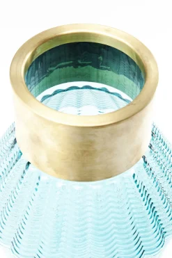 KARE Vase Barfly Light Blue 43cm