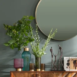 KARE Vase Barfly Light Blue 43cm