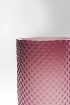 KARE Vase Barfly Pink Matt 25cm