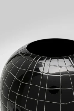 KARE Vase Black Mesh 26cm