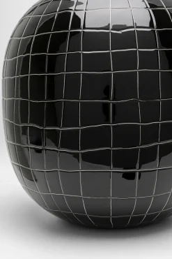 KARE Vase Black Mesh 26cm