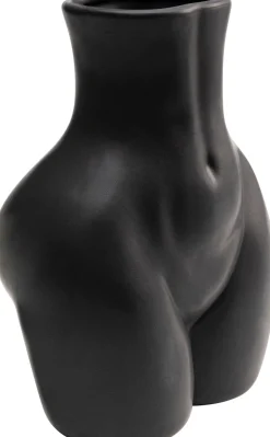 KARE Vase Donna Schwarz 22cm