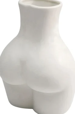 KARE Vase Donna Weiß 22cm