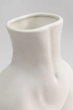 KARE Vase Donna Weiß 22cm
