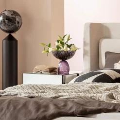 KARE Vase Duetto Lila 23cm