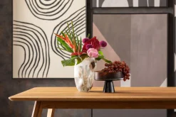 KARE Vase Enigma Braun 17cm