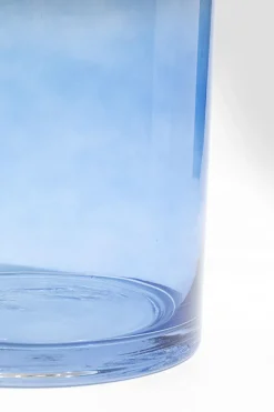 KARE Vase Glow Blau 30cm