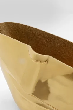 KARE Vase Half Face Gold 46cm