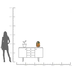 KARE Vase Jungle 33cm