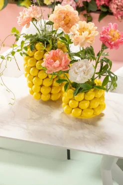 KARE Vase Lemon Juice 19cm