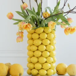 KARE Vase Lemon Juice 43cm