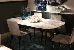 KARE Vase Marvelous Duo Blau 36cm