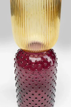 KARE Vase Marvelous Duo Gelb Lila 38cm