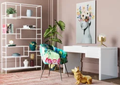 KARE Vase Marvelous Duo Gelb Lila 38cm