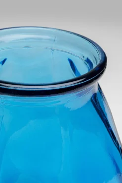 KARE Vase Origami Blau 35cm