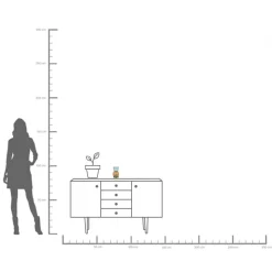 KARE Vase Phenom Multi 18cm