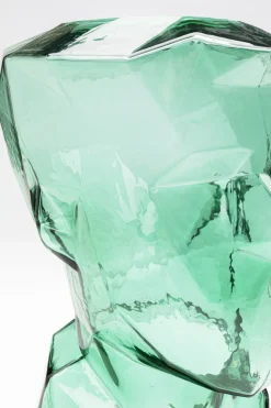 KARE Vase Prisma Face Grün 30cm