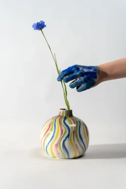 KARE Vase Rivers Colore 14cm