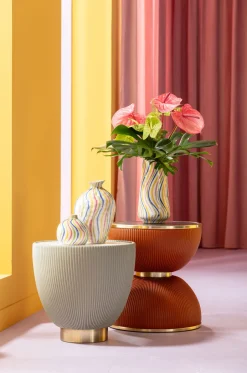 KARE Vase Rivers Colore 14cm