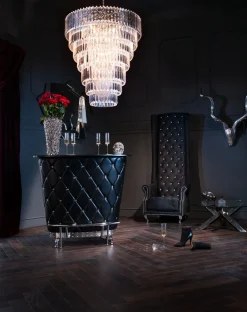 KARE Vase Rose Multi Chrom Big