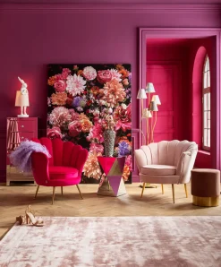 KARE Vase Rose Multi Chrom Small