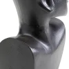 KARE Vase Rostro Side Schwarz 27cm