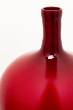 KARE Vase Salut Rot 60cm