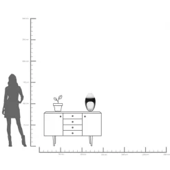 KARE Vase Shadow 41cm