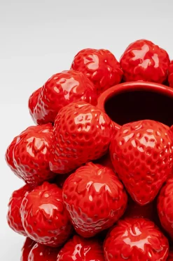 KARE Vase Strawberries Rot 30cm